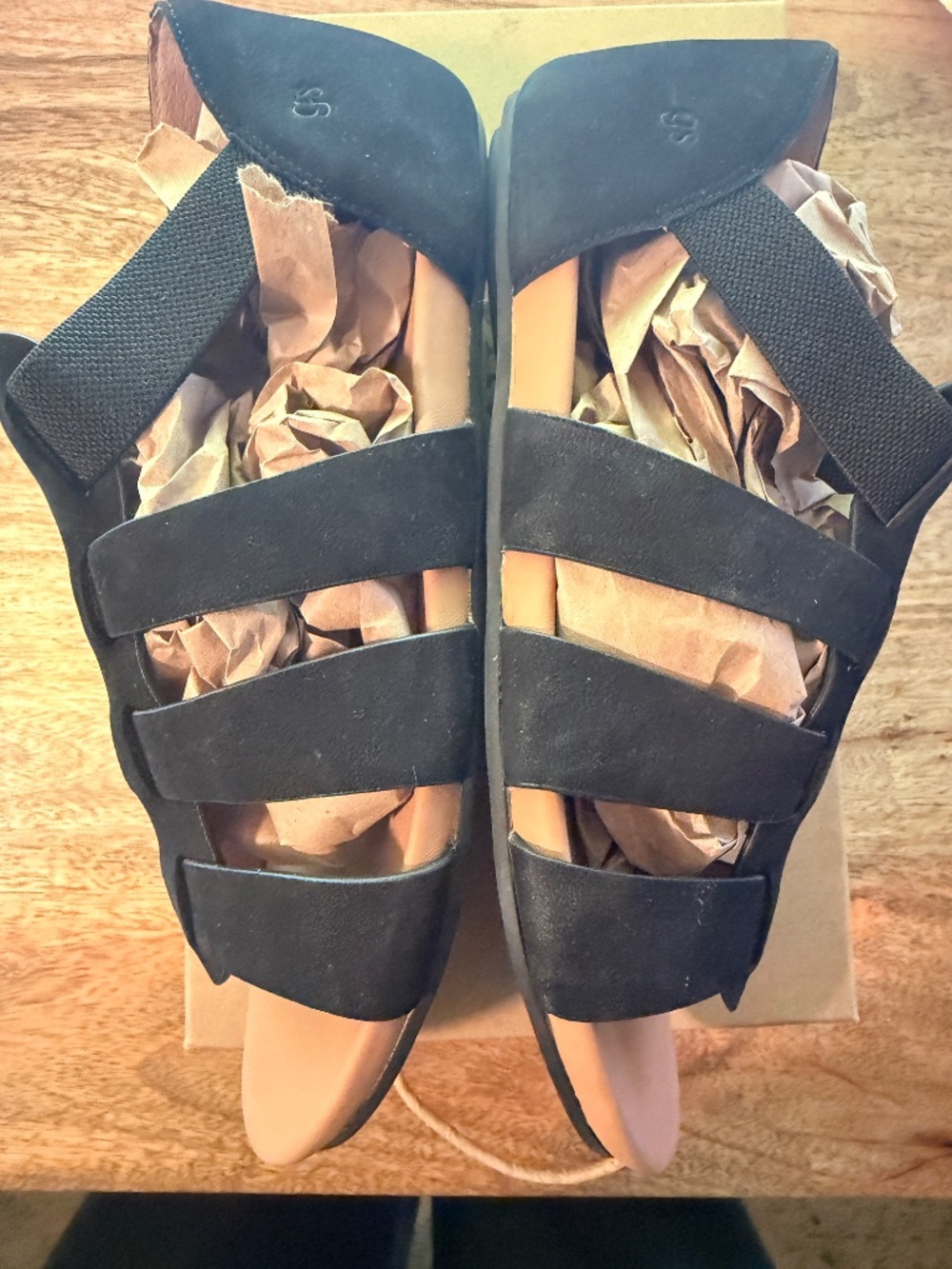 NIB Gentle Souls Lennon Sandal in Black size 9 - Picture 4 of 9
